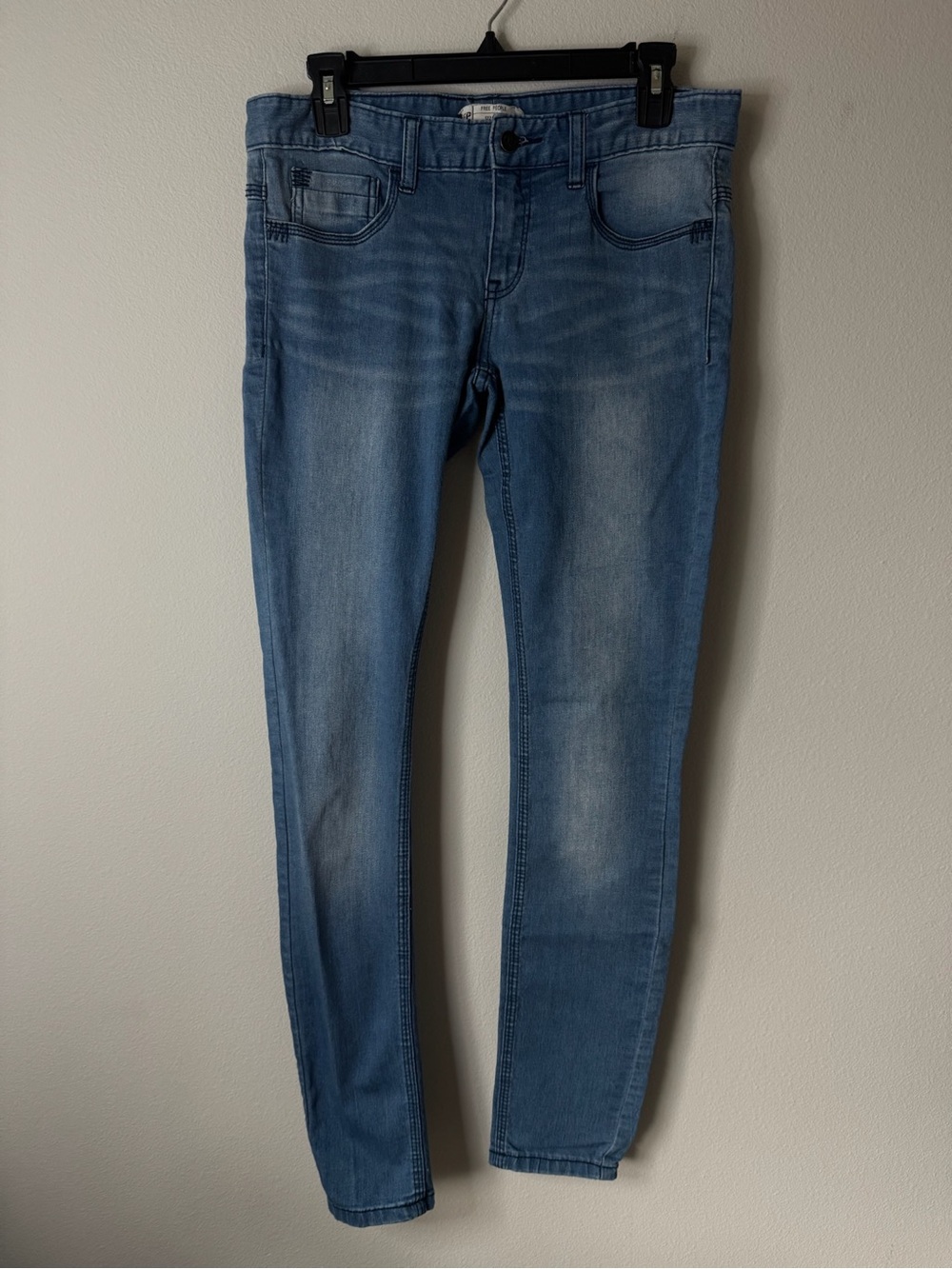 Free People Skinny Jeans Women’s 28 Light Wash Stretch Denim Blue
